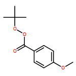 Benzenecarboperoxoic acid, 4-methoxy-, 1,1-dimethylethyl ester