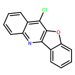 Benzofuro[3,2-b]quinoline, 11-chloro-