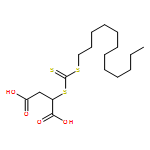 Butanedioic acid, 2-[[(dodecylthio)thioxomethyl]thio]-