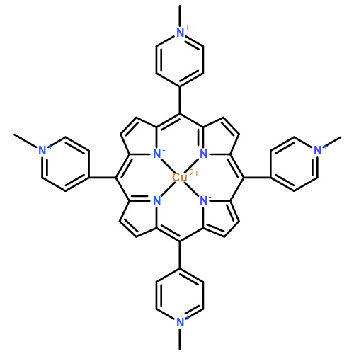 Copper(4 ), [[4,4',4'',4'''-(21H,23H-porphine-5,10,15,20-tetrayl-κN21,κN22,κN23,κN24)tetrakis[1-methylpyridiniumato]](2-)]-, (SP-4-1)-