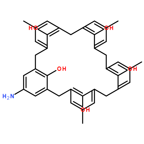 Hexacyclo[25.3.1.13,7.19,13.115,19.121,25]pentatriaconta-1(31),3,5,7(35),9,11,13(34),15,17,19(33),21,23,25(32),27,29-pentadecaene-31,32,33,34,35-pentol, 5-amino-11,17,23,29-tetramethyl-