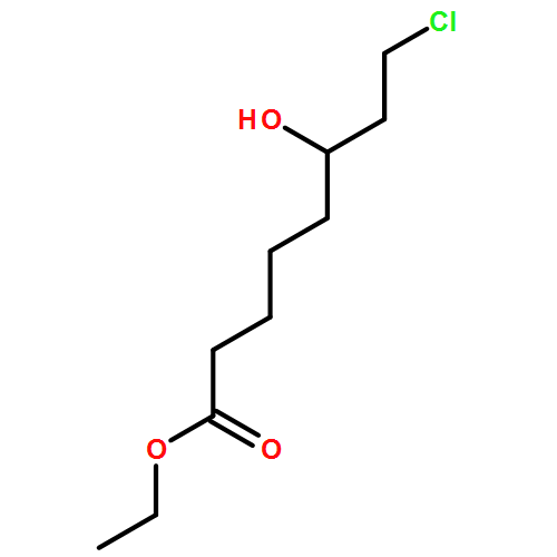 Octanoic acid, 8-chloro-6-hydroxy-, ethyl ester, (6R)-