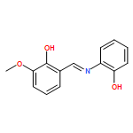 PHENOL, 2-[(E)-[(2-HYDROXYPHENYL)IMINO]METHYL]-6-METHOXY-