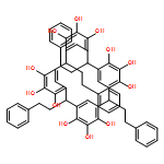 Pentacyclo[19.3.1.13,7.19,13.115,19]octacosa-1(25),3,5,7(28),9,11,13(27),15,17,19(26),21,23-dodecaene-4,5,6,10,11,12,16,17,18,22,23,24-dodecol, 2,8,14,20-tetrakis(2-phenylethyl)-