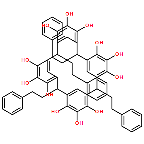 Pentacyclo[19.3.1.13,7.19,13.115,19]octacosa-1(25),3,5,7(28),9,11,13(27),15,17,19(26),21,23-dodecaene-4,5,6,10,11,12,16,17,18,22,23,24-dodecol, 2,8,14,20-tetrakis(2-phenylethyl)-