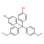 PHENOL, 4-[(4-BROMOPHENYL)BIS(4-METHOXYPHENYL)METHYL]-