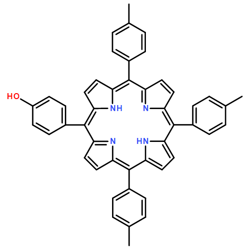 Phenol, 4-[10,15,20-tris(4-methylphenyl)-21H,23H-porphin-5-yl]-