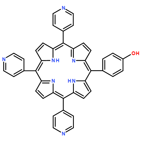 Phenol, 4-(10,15,20-tri-4-pyridinyl-21H,23H-porphin-5-yl)-