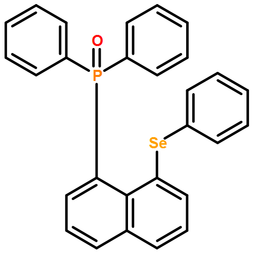 PHOSPHINE OXIDE, DIPHENYL[8-(PHENYLSELENO)-1-NAPHTHALENYL]-