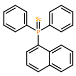 PHOSPHINE SELENIDE, 1-NAPHTHALENYLDIPHENYL-