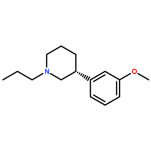 PIPERIDINE, 3-(3-METHOXYPHENYL)-1-PROPYL-, (R)-