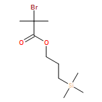 Propanoic acid, 2-bromo-2-methyl-, 3-(trimethylsilyl)propyl ester