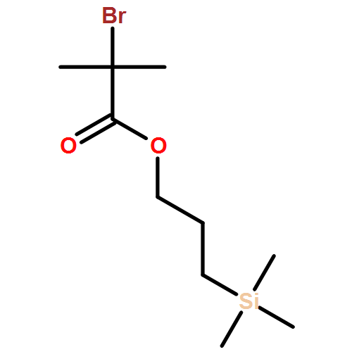 Propanoic acid, 2-bromo-2-methyl-, 3-(trimethylsilyl)propyl ester