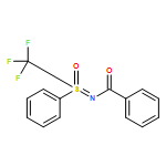 Benzamide, N-[oxidophenyl(trifluoromethyl)-λ4-sulfanylidene]-