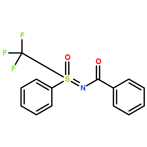 Benzamide, N-[oxidophenyl(trifluoromethyl)-λ4-sulfanylidene]-