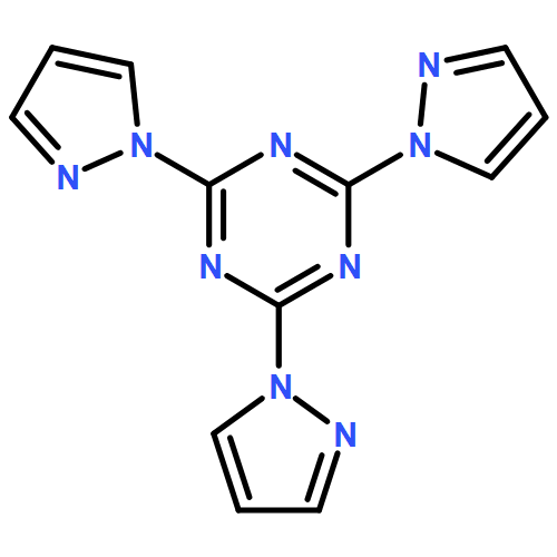 2,4,6-tris(4-pyrazol-1-yl)-1,3,5-triazine