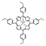 Iron, chloro[5,10,15,20-tetrakis(4-methoxyphenyl)-21H,23H-porphinato(2-)-κN21,κN22,κN23,κN24]-, (SP-5-12)-