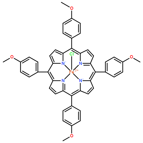 Iron, chloro[5,10,15,20-tetrakis(4-methoxyphenyl)-21H,23H-porphinato(2-)-κN21,κN22,κN23,κN24]-, (SP-5-12)-