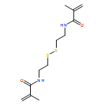 2-Propenamide, N,N'-(dithiodi-2,1-ethanediyl)bis[2-methyl- (9CI)