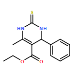 Ethyl 6-methyl-4-phenyl-2-sulfanylidene-3,4-dihydro-1h-pyrimidine-5-carboxylate