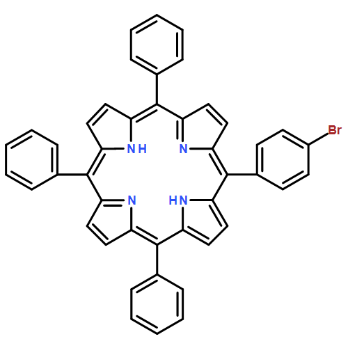 21H,23H-Porphine, 5-(4-bromophenyl)-10,15,20-triphenyl-