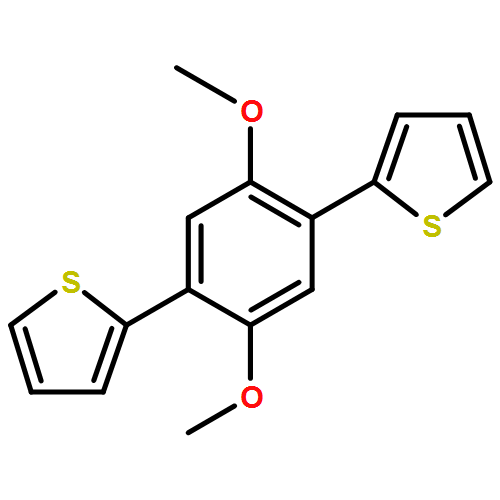 Thiophene, 2,2'-(2,5-dimethoxy-1,4-phenylene)bis-