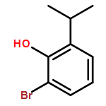 Phenol, 2-bromo-6-(1-methylethyl)-