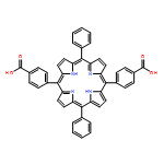 Benzoic acid, 4,4'-(10,20-diphenyl-21H,23H-porphine-5,15-diyl)bis-