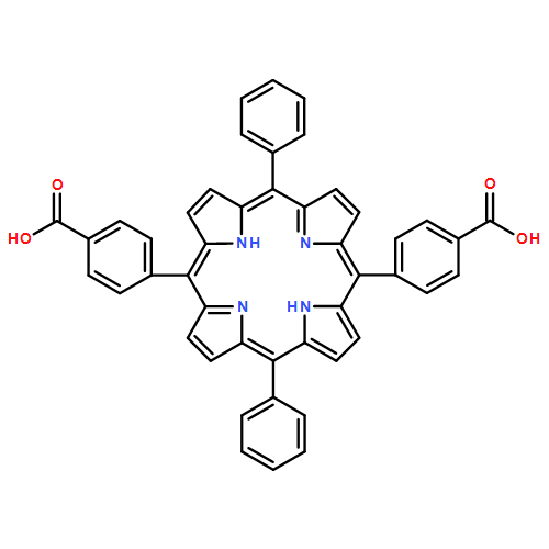 Benzoic acid, 4,4'-(10,20-diphenyl-21H,23H-porphine-5,15-diyl)bis-