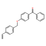 Methanone, [4-[(4-ethenylphenyl)methoxy]phenyl]phenyl-