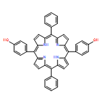 Phenol, 4,4'-(10,20-diphenyl-21H,23H-porphine-5,15-diyl)bis-