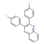 Quinoxaline, 2,3-bis(4-fluorophenyl)-