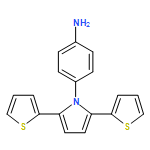 Benzenamine, 4-(2,5-di-2-thienyl-1H-pyrrol-1-yl)-