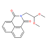 1H-Benz[de]isoquinoline-1,3(2H)-dione, 2-(2,2-dimethoxyethyl)-