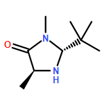 4-Imidazolidinone, 2-(1,1-dimethylethyl)-3,5-dimethyl-, (2R,5S)-