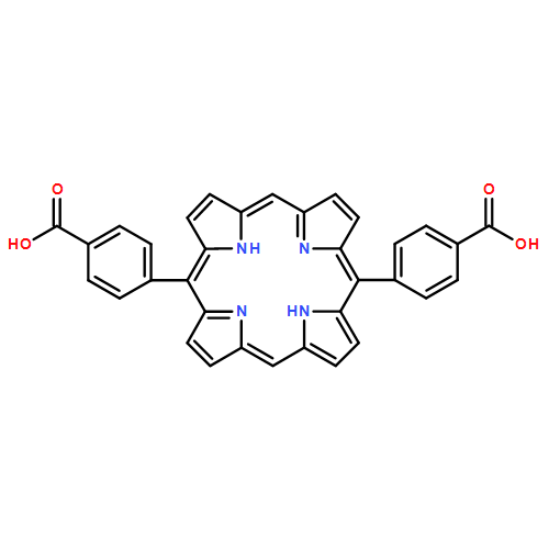 Benzoic acid, 4,4'-(21H,23H-porphine-5,15-diyl)bis-