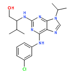 (R)-2-((6-((3-Chlorophenyl)amino)-9-isopropyl-9H-purin-2-yl)amino)-3-methylbutan-1-ol