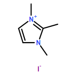 1H-Imidazolium,1,2,3-trimethyl-, iodide (1:1)