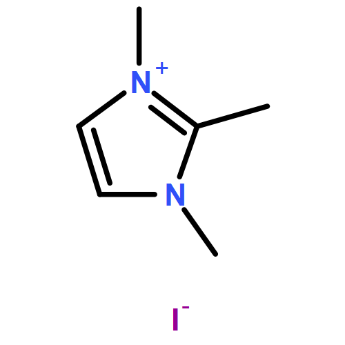 1H-Imidazolium,1,2,3-trimethyl-, iodide (1:1)