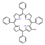 21H,23H-Porphine, 2-bromo-5,10,15,20-tetraphenyl-