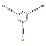 Benzene, 1,3,5-tris(2-bromoethynyl)-