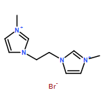 1H-Imidazolium, 1,1'-(1,2-ethanediyl)bis[3-methyl-, dibromide