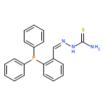 Hydrazinecarbothioamide, 2-[[2-(diphenylphosphino)phenyl]methylene]-