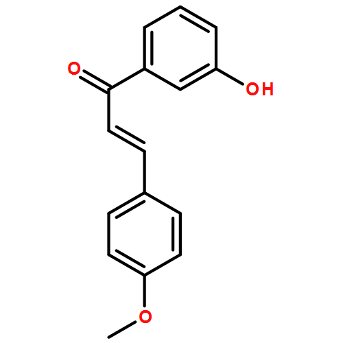 2-Propen-1-one, 1-(3-hydroxyphenyl)-3-(4-methoxyphenyl)-, (2E)-