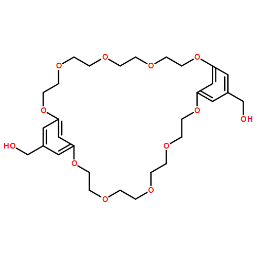 2,5,8,11,14,20,23,26,29,32-Decaoxatricyclo[31.3.1.115,19]octatriaconta-1(37),15,17,19(38),33,35-hexaene-17,35-dimethanol