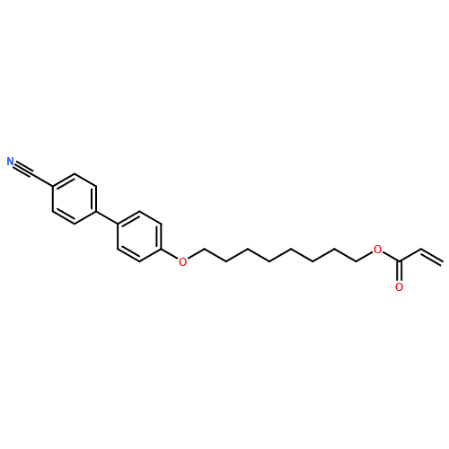 2-Propenoic acid, 8-[(4'-cyano[1,1'-biphenyl]-4-yl)oxy]octyl ester 