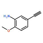 Benzenamine, 5-ethynyl-2-methoxy-