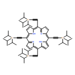 21H,23H-Porphine, 5,10,15,20-tetrakis[[tris(1-methylethyl)silyl]ethynyl]- (9CI)