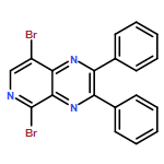 Pyrido[3,4-b]pyrazine, 5,8-dibromo-2,3-diphenyl-