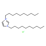 1H-Imidazolium, 1,3-didecyl-, chloride